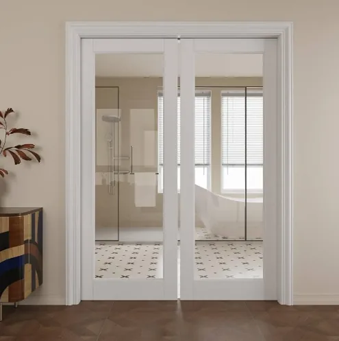 3. Glass Pocket Doors