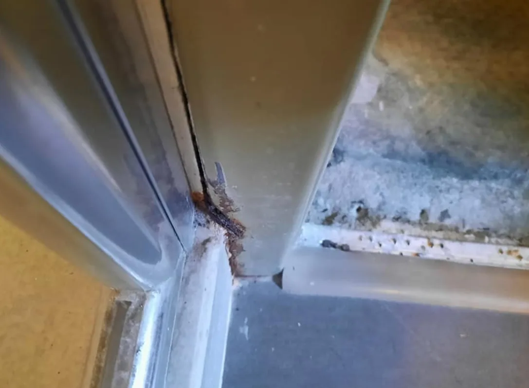 4. Loose or Corroded Metal Frames