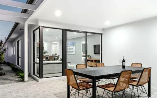 3. Sliding Glass Doors for Indoor-Outdoor Flow