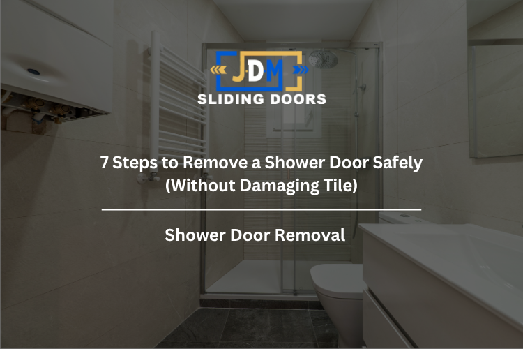 7 Steps to Remove a Shower Door Safely (Without Damaging Tile)