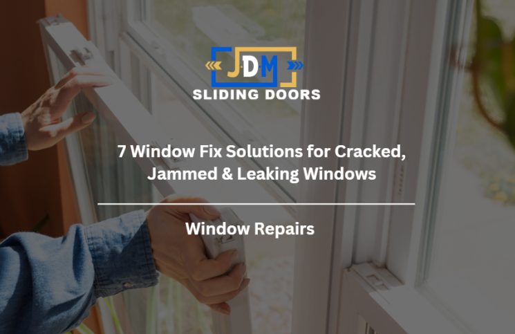 7 Window Fix Solutions for Cracked, Jammed & Leaking Windows