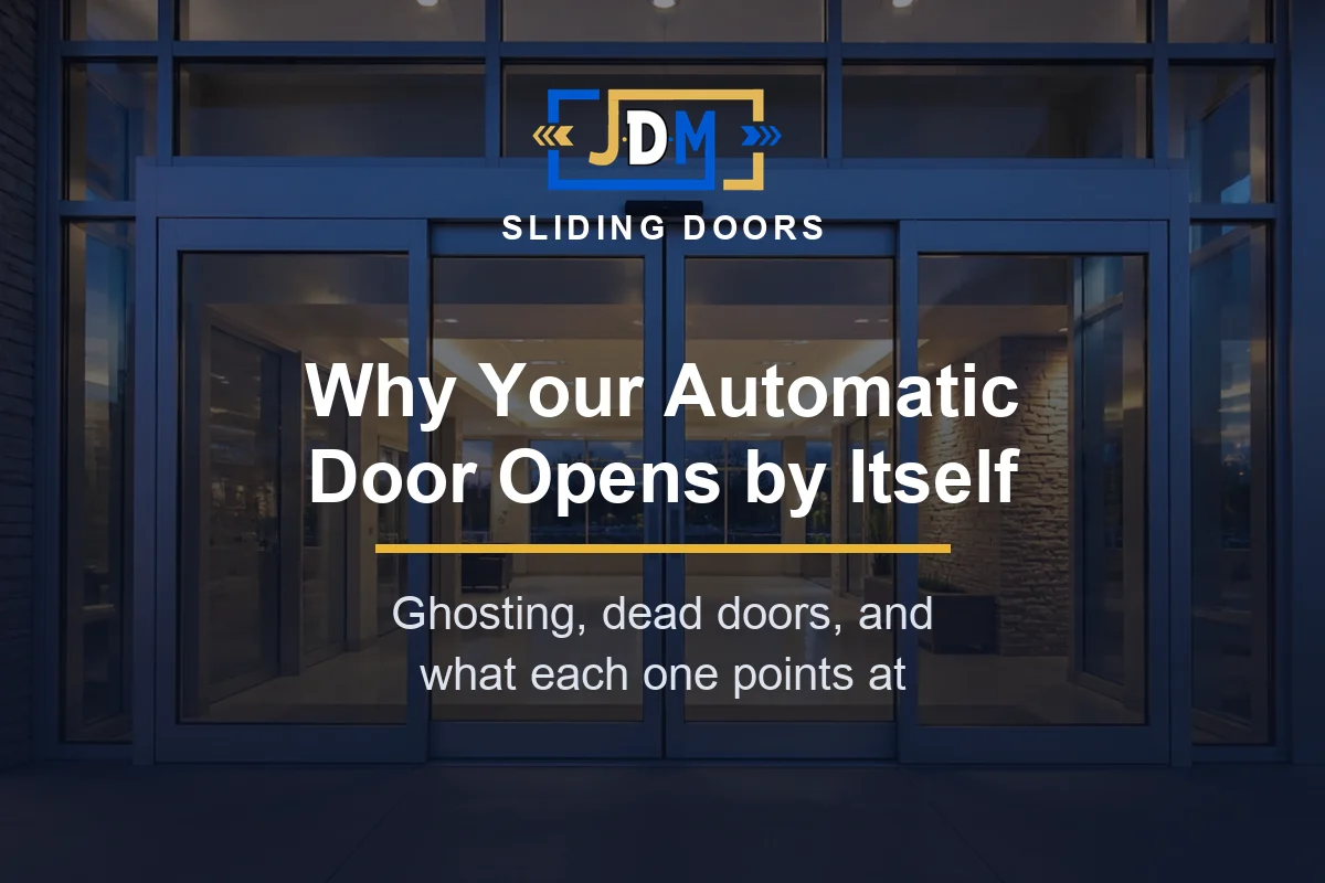 Why Your Automatic Door Opens by Itself, and 4 Other Problems Owners Call About