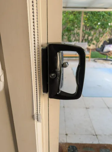 1. Install a Sliding Door Lock or Childproof Latch