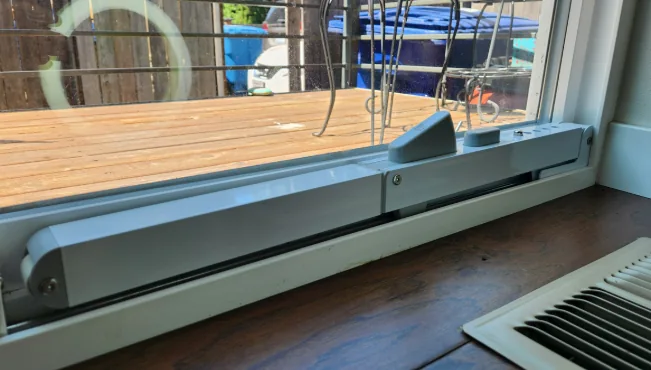 2. Sliding Door Security Bar