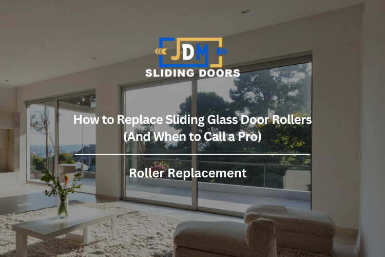 How to Replace Sliding Glass Door Rollers (And When to Call a Pro)
