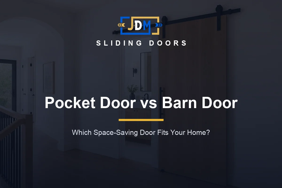 Pocket Door vs Barn Door: Which Space-Saving Door Is Right for Your Home? - JDM Sliding Doors