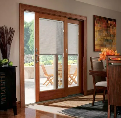 What Are Sliding Doors with Built-In Blinds?