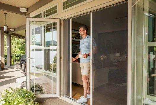 1. Phantom Screens Retractable Door