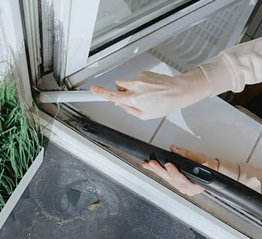 4. Vacuum with a Crevice Tool