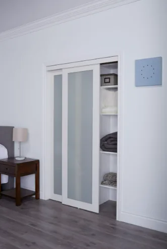 Renin Pavilion 5-Lite Glass Barn Door