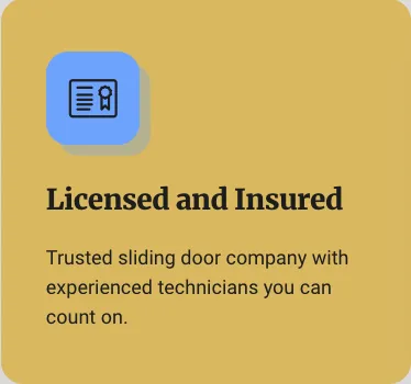 Licensed and insured