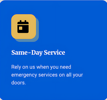 Same-day service