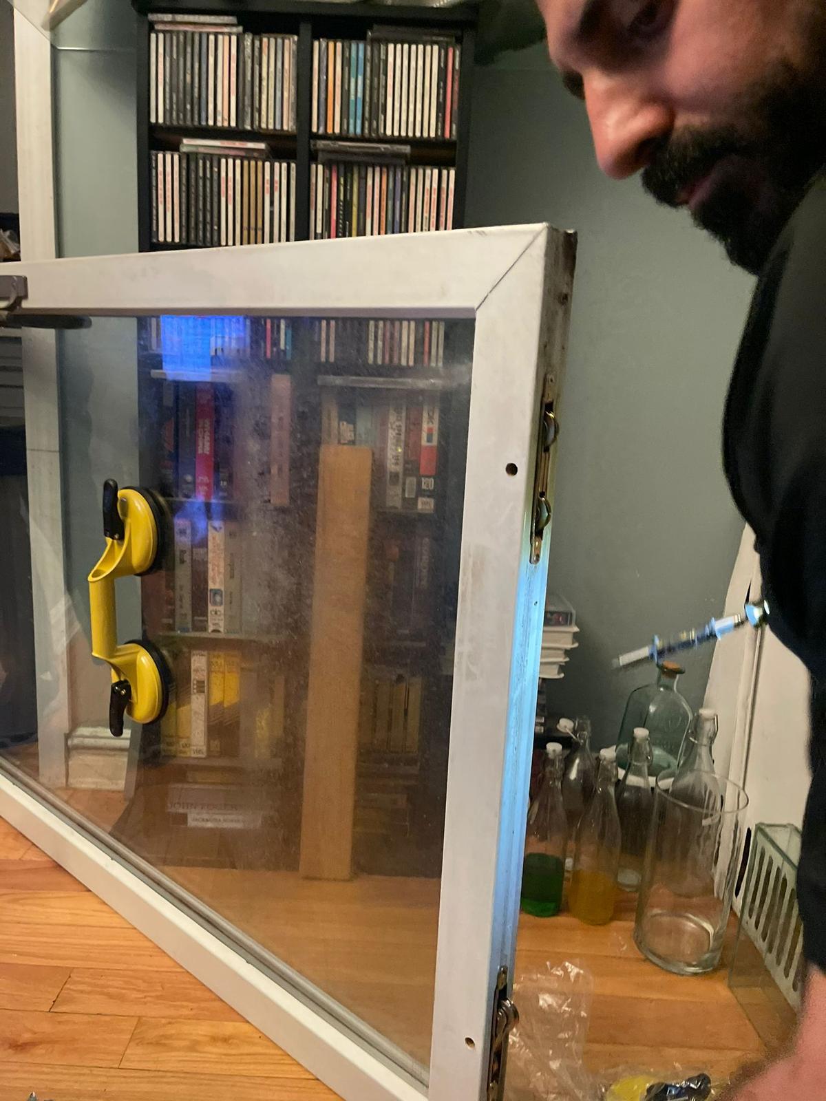 Sliding glass door repair by JDM